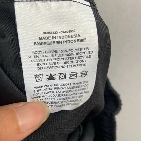 Nike Dri Fit black unisex  track pants Sz S - Picture 3 of 10